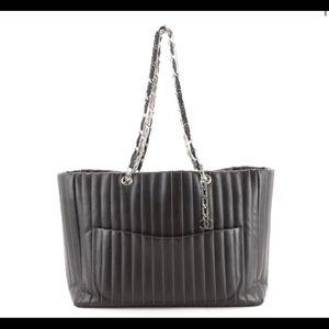 Chanel Mademoiselle Tote Vertical Quilt Bag